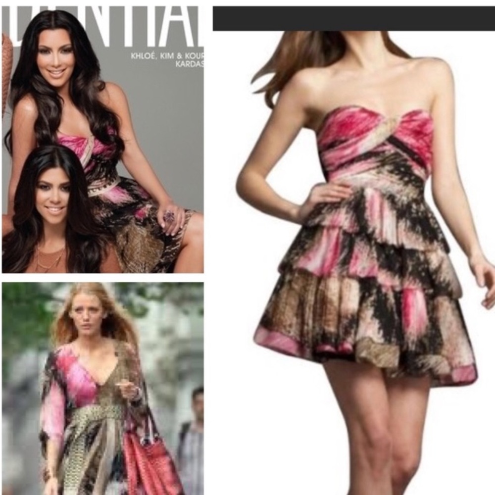 NWT DVF silk dress as seen on KIM KARDASHIAN, Reese & Blake Lively 🖤 - Picture 3 of 8